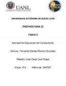 Actividad de Adquisición del Conocimiento de fisica