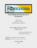 Ecologia HUELLA HIDRICA