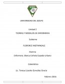 Las teorías y modelos conceptuales han existido desde Nightingale que en 1859