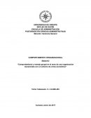 Comportamiento y manejo grupal en el seno de una organización mecanicista con un entorno de crisis económica
