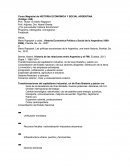 Curso Magistral de HISTORIA ECONOMICA Y SOCIAL ARGENTINA