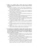 TAREA MACRO La tasa de desempleo de Estados Unidos