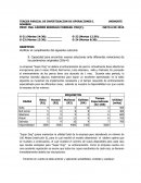 Investigacion de operaciones. La empresa “Super Dog”