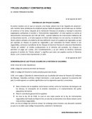 TITULOS VALORES Y CONTRATOS AFINES