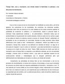 Tiempo libre, ocio y recreación, una mirada desde la festividad, la pobreza y los discursos de dominación.