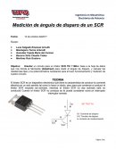 Medición de ángulo de disparo de un SCR