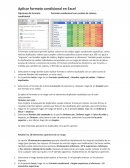 Formato condicional en exel Opciones de formato condicional