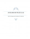 ANÁLISIS DE PELÍCULAS Taller de Estrategias para la Enseñanza por Competencias