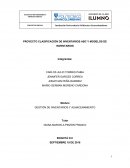 PROYECTO CLASIFICACIÓN DE INVENTARIOS ABC Y MODELOS DE INVENTARIOS