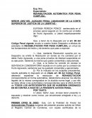 REHABILITACION AUTOMATICA POR PENA CUMPLIDA