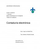 Materia: Metodología de la investigación Trabajo de investigación