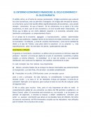 EL ENTORNO ECONOMICO FINANCIERO. EL CICLO ECONOMICO Y EL CILCO BURSATIL