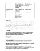 Programa de limpieza y desinfección de áreas de proceso, equipo, y utensilios.