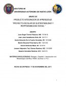 PROYECTO ESCOLAR DE SUSTENTABILIDAD Y RESPONSABILIDAD SOCIAL.