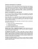 Como es que se da un ENFOQUE CONTINGENCIAL DE LIDERAZGO