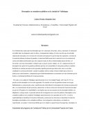 Como se da un Desempleo en los contadores publicos de la ciudad de valledupar