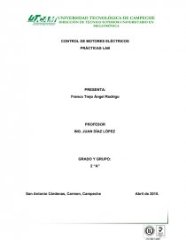 Como es que se da el Control de motores. Página 1
