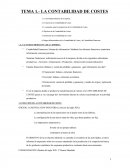 TEMA 1.- LA CONTABILIDAD DE COSTES