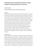 Comparación entre las mentalidades mexicana y húngara inspirada en "Máscaras mexicanas" de Octavio Paz