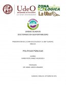 PRESERVACIÓN DE LA ZONA DE ECOLOGICA “LA UBA” GUASAVE, SINALOA.