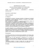 Taller de investigación La inteligencia