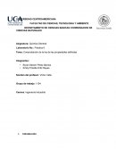 Comprobación de la ley de las propiedades definidas