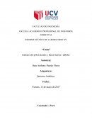 INFORME LABORATORIO Cálculo del pH de ácidos y bases fuertes / débiles