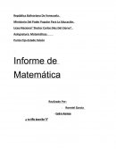 Asingnatura: Matemáticas. Punto Fijo-Estado Falcón