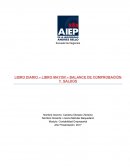 Contabilidad Empresarial Libro Diario – Libro Mayor – Balance De Comprobación y Saldos