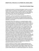 ENSAYO LA LEYENDA DE LAS BALLENAS