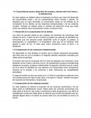 Conocimiento social y desarrollo de normas y valores entre los 6 años y la adolescencia.