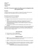 Proyecto de soporte de software para investigación sobre interceptación foliar