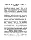 Huelgas de Cananea y Rio Blanco