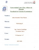 Marketing - clasificación de los productos