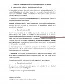 EL PROBLEMA FILOSÓFICO DEL CONOCIMIENTO. LA VERDAD