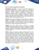 Paso 1 Funciones dependencia de marketing