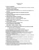 Cuestionario Final Bioquímica