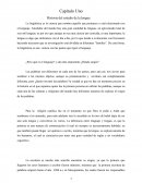 Historia del estudio de la lengua