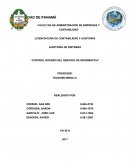 AUDITORÍA DE SISTEMAS “CONTROL INTERNO DEL SERVICIO DE INFORMÁTICA”