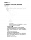Práctica T1-2 La gestión de los recursos humanos de DESIGUAL