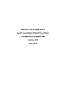 Fundamentos de Marketing ¿Cuál o cuáles variables de segmentación utilizaría y en qué orden, para introducir un nuevo producto: Yogurt Light