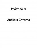 Práctica 4 Análisis Interno
