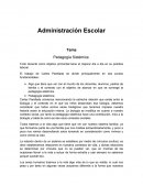 Pedagogía Sistémica