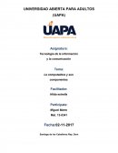 La computadora y sus componentes