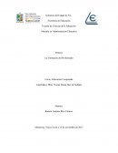 Síntesis La Formación del Profesorado
