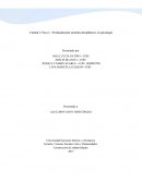 Paso 2 - Profundización modelos disciplinares en psicología