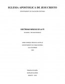 DOCTRINAS BÁSICAS DE LA FE - Revisión 2016