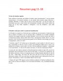 Resumen pag 11-18 No hay dos hombres iguales