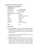 PROPUESTA DE APLICACIÓN DEL PROYECTO La Unidad Educativa “LEONARDO CÉSPEDES”