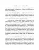 De la diáspora al Israel contemporáneo